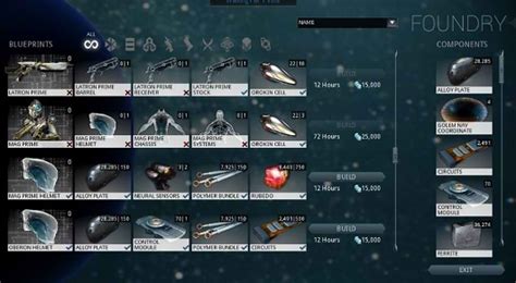 warframe drops|Warframe Drop Data.
